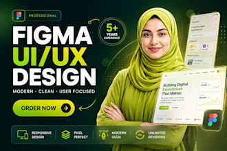 do UI UX design for website, mobile app, saas and web app in figma