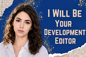 do developmental editing for your fantasy or romance novel