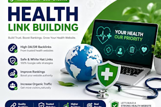 build powerful health niche backlinks for your website