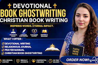 be your ebook ghostwriter for self help nonfiction and christian kindle books