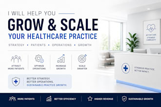 help you grow and scale your healthcare practice