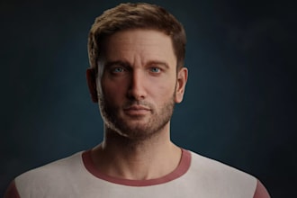 create 3d character for reallusion cc4,cc5 and iclone8