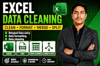 remove duplicates and clean messy excel data