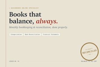 set up and manage your quickbooks online bookkeeping