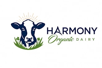 create a landscape agriculture grass or lawn care logo design