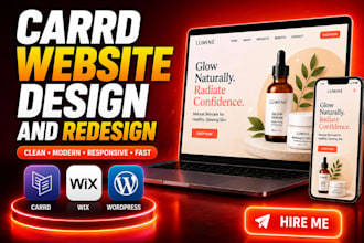 redesign carrd website design carrd website carrd landing page carrd co design