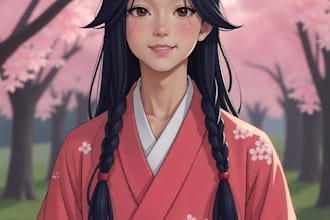 create custom ai art, characters and concept art