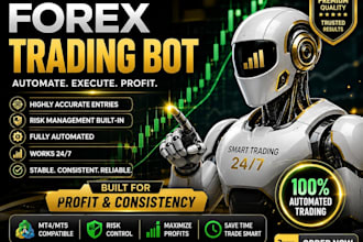 develop forex trading bot, xauusd bot, hft trading bot, scalping bot