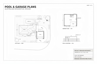design pool garage and site plans for australian homes