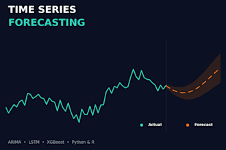 do time series analysis and forecasting using python or r