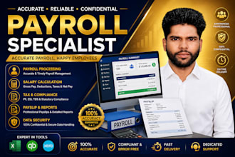 do accurate payroll processing, salary calculation reports