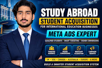build a meta ads student acquisition system for study abroad