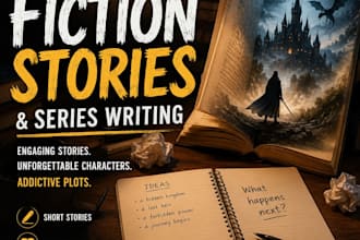 write engaging fiction stories and addictive story serie