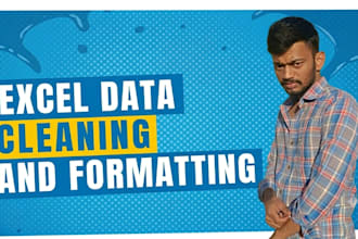 clean, format, split excel data