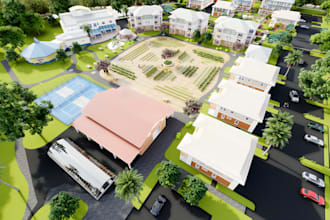 design community, village, city, and urban master plan