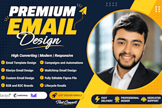 design a high converting email template in figma
