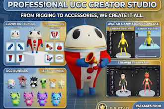 make roblox ugc bundle from scratch in blender