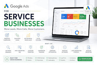 run google ads for service business and lead generation