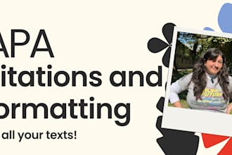 review your apa citations and formatting