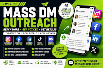 do instagram mass dm, facebook mass dm, discord mass dm, telegram mass dm