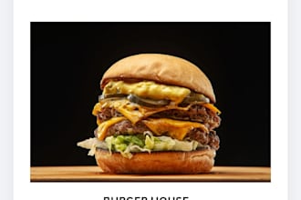 design social media posts for restaurants and  businesses