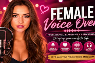 record a cute asmr nsfw  female voice over asmr, anime,narration voice acting
