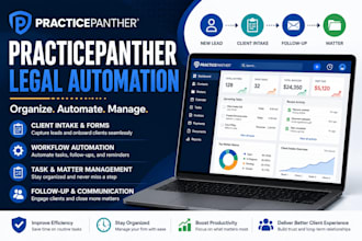 configure practicepanther CRM and automate your law firm workflows clio grow