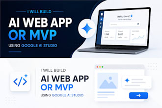 build an ai web app or mvp using google ai studio