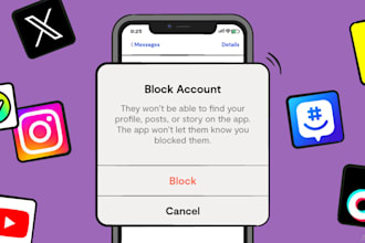 delete social media messages and social harassments posts