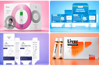 design medical product packaging and healthcare labels for devices and hygiene
