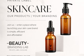 design attractive beauty and fashion social media posts