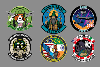 design military skull army tactical logo badge