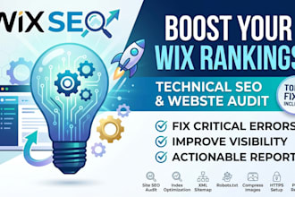 perform a technical wix SEO audit and website audit to boost rankings