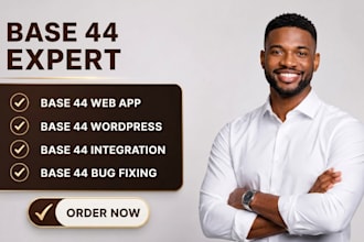 base 44 app automation, integration, webapp fix expert developer debugging mvp