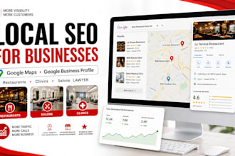 do local SEO for restaurants clinics salons to rank businesses on google search