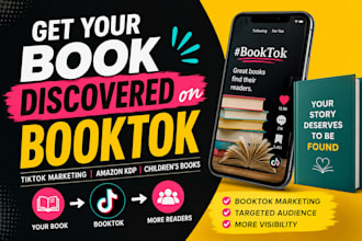 promote your book on booktok with tiktok marketing and KDP promotion