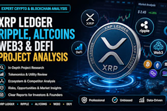 analyze xrp ledger ripple web3 defi altcoins and crypto blockchain projects