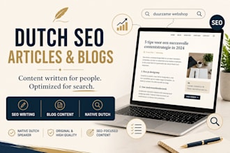 write engaging dutch SEO articles and blog posts