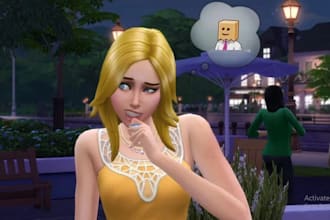create custom content for the sims 4, sim characters