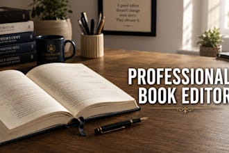 provide book editing and proofreading