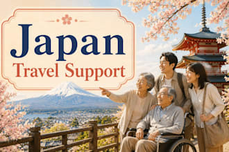 support your japan travel planning