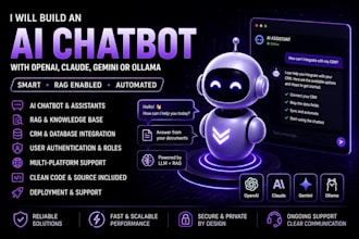 build an ai chatbot with openai, claude or gemini