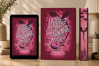 create a custom book cover for your story, ebook, print, dust jacket