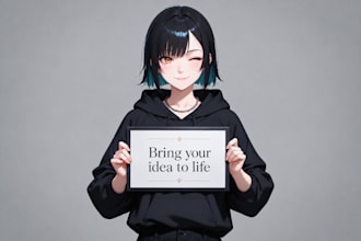 create detailed custom ai anime art in 4k for you