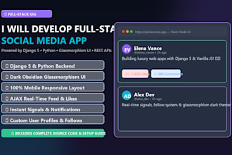 develop a custom full stack web solution for your needs