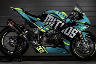 create motorcycle wrap design, dirt bike wrap and snow bike wrap design