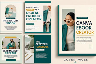 canva ebook design, redesign journal, design workbook, canva ebook layout design