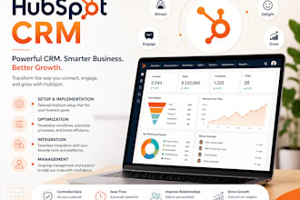 do hubspot CRM setup, optimization, implementation and management