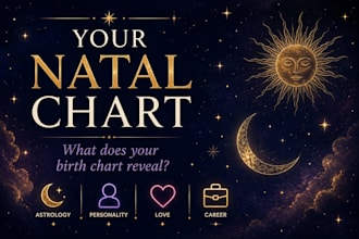 read and interpret your astrology natal birth chart