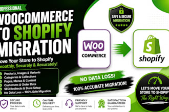 migrate woocommerce website to shopify, woocommerce migration specialist service